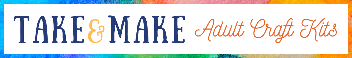 Take & Make banner border Take & Make banner border