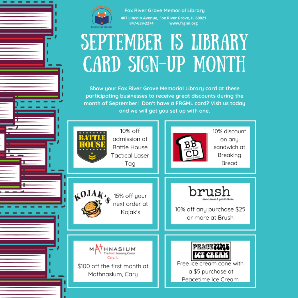 Copy of Library card sign up month Copy of Library card sign up month
